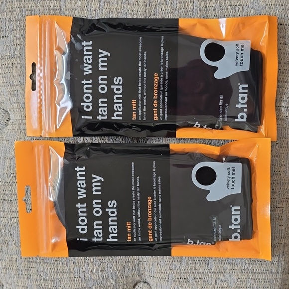 I DONT WANT TAN ON MY HANDS TAN MITTS BUNDLE OF 2 ITEMS - Picture 1 of 6